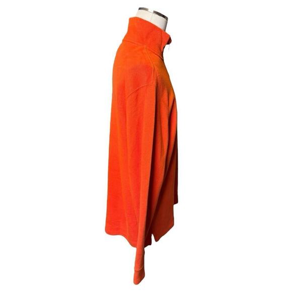 Ralph Lauren Polo Orange Quarter Zip Pullover Sweater Men’s XL 100% Cotton - Picture 7 of 8